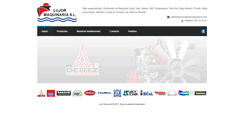 Desktop Screenshot of lujormaquinaria.com